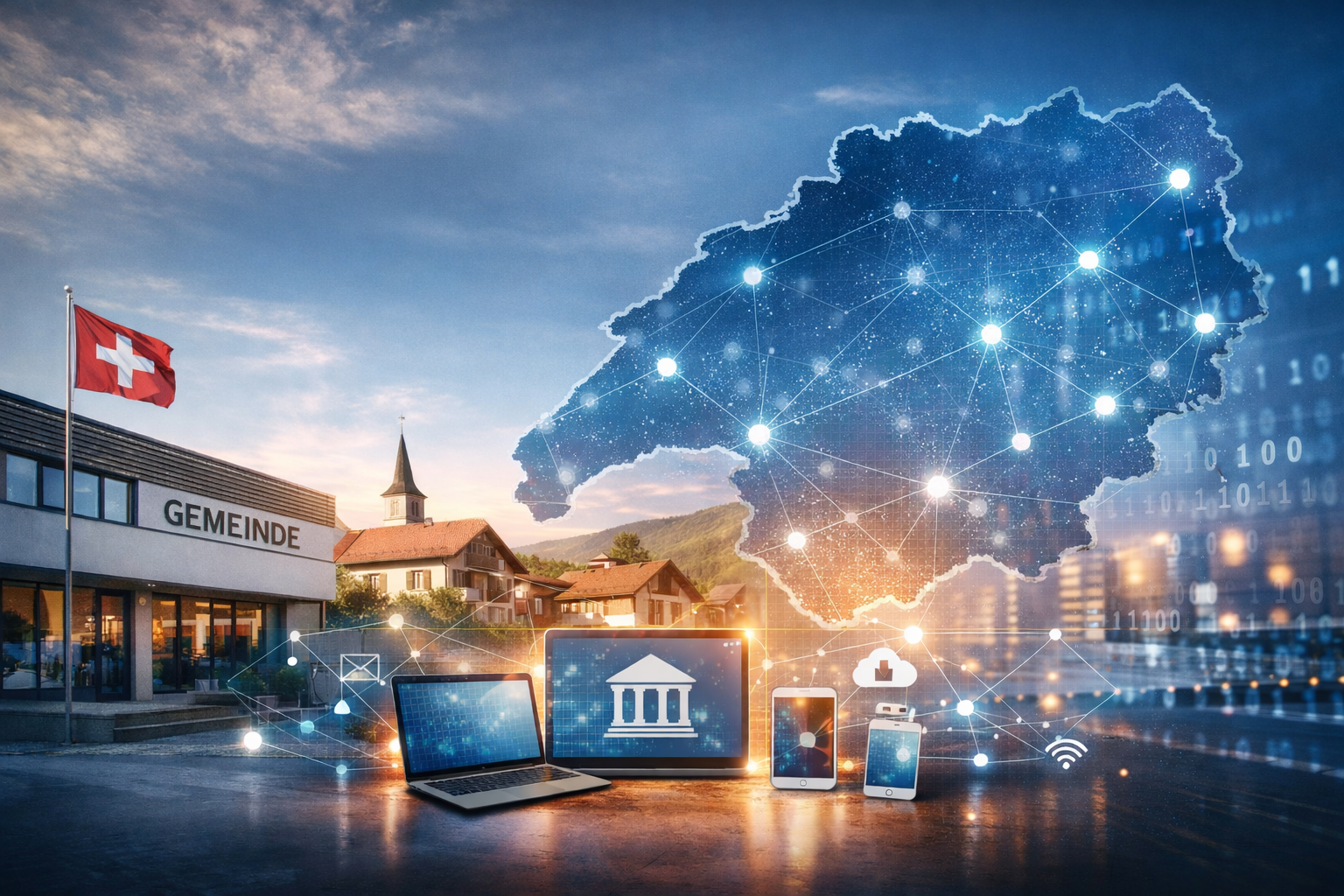 Digitale Transformation in kleinen und mittleren Gemeinden im Kanton Bern – Zwischen Strategie, Organisation und Akzeptanz