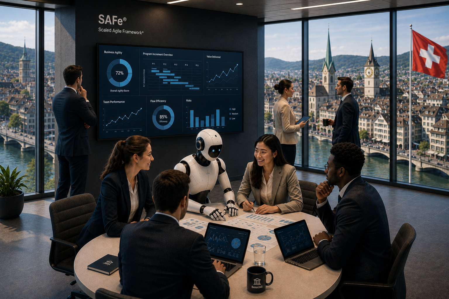 SAFe in practice: how AI can ease recurring pain points in financial services