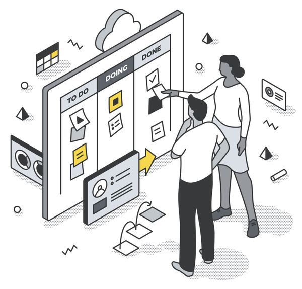 Erstellung eines Einführungskonzepts für  Lean Management unter Verwendung der Methode Kanban in einem Softwareentwicklungs-KMU