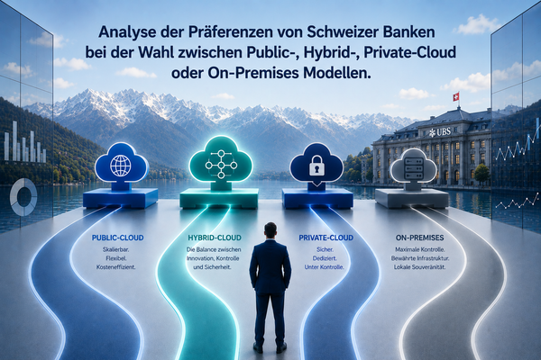 Präferenzanalyse anhand welcher Kriterien Banken zwischen Cloud-Lösungen sowie nicht cloudbasierten Lösungen entscheiden
